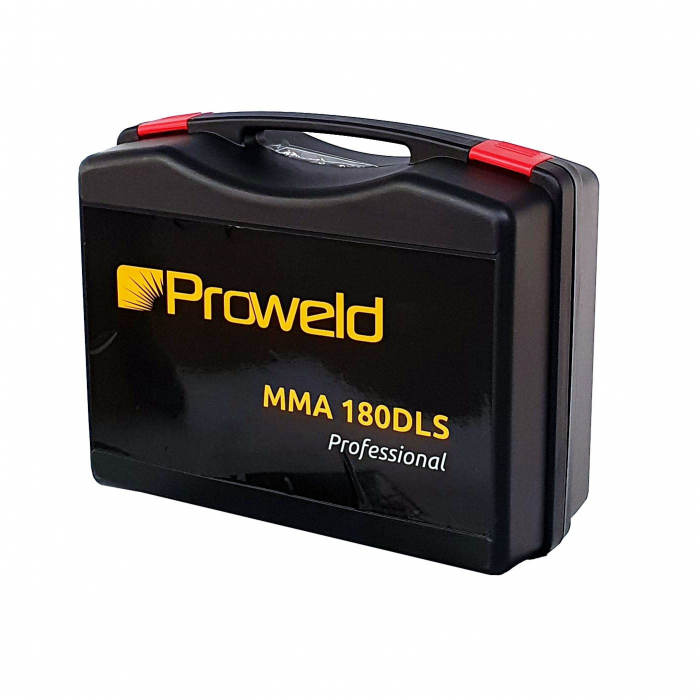 ProWELD MMA 180DLS  LCD invertor sudare, MMA/LiftTIG inclde valiza transport - electrod 5 mm [4]