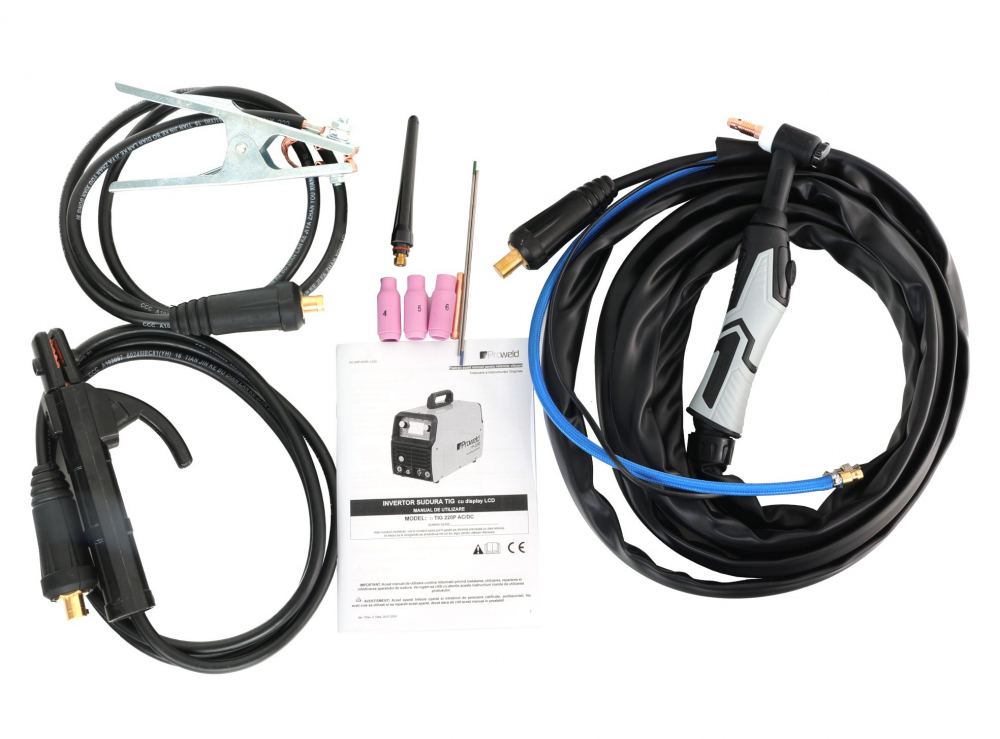 ProWELD TIG 220P AC/DC Invertor sudura profesional, Puls, TIG, Aluminiu, MMA [4]