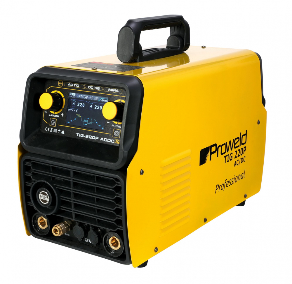 ProWELD TIG 220P AC/DC Invertor sudura profesional, Puls, TIG, Aluminiu, MMA [2]