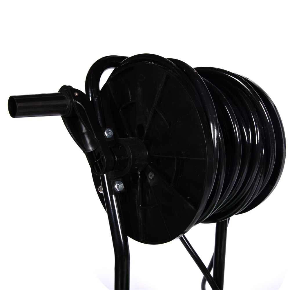 Pulverizator Micul Fermier cu acumulator si roti, bazin de 40L, furtun 30 m, lance telescopica [6]