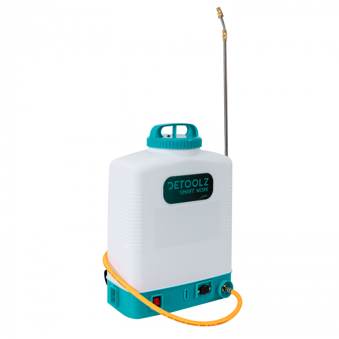 Pompa stropit cu acumulator Detoolz 16L furtun presiune [2]