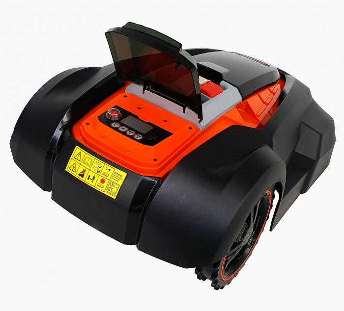 Redback RM24APP Robot automat de tuns gazon, 28V, 3Ah, 240mm, 25-65mm, 1500mp [2]