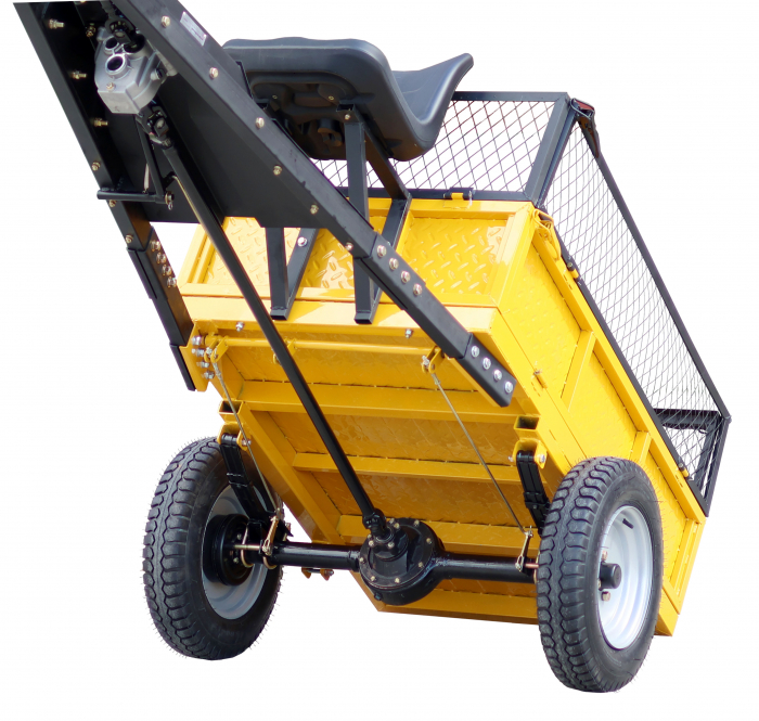 Remorca cu tractiune ProGARDEN Alpine RM550T 468100RM550T  500kg motocultor, 1 osie, prindere bolt [4]