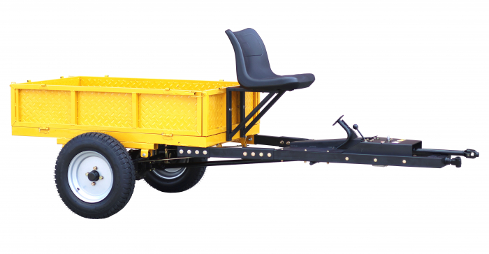 Remorca cu tractiune ProGARDEN Alpine RM550T 468100RM550T  500kg motocultor, 1 osie, prindere bolt [3]
