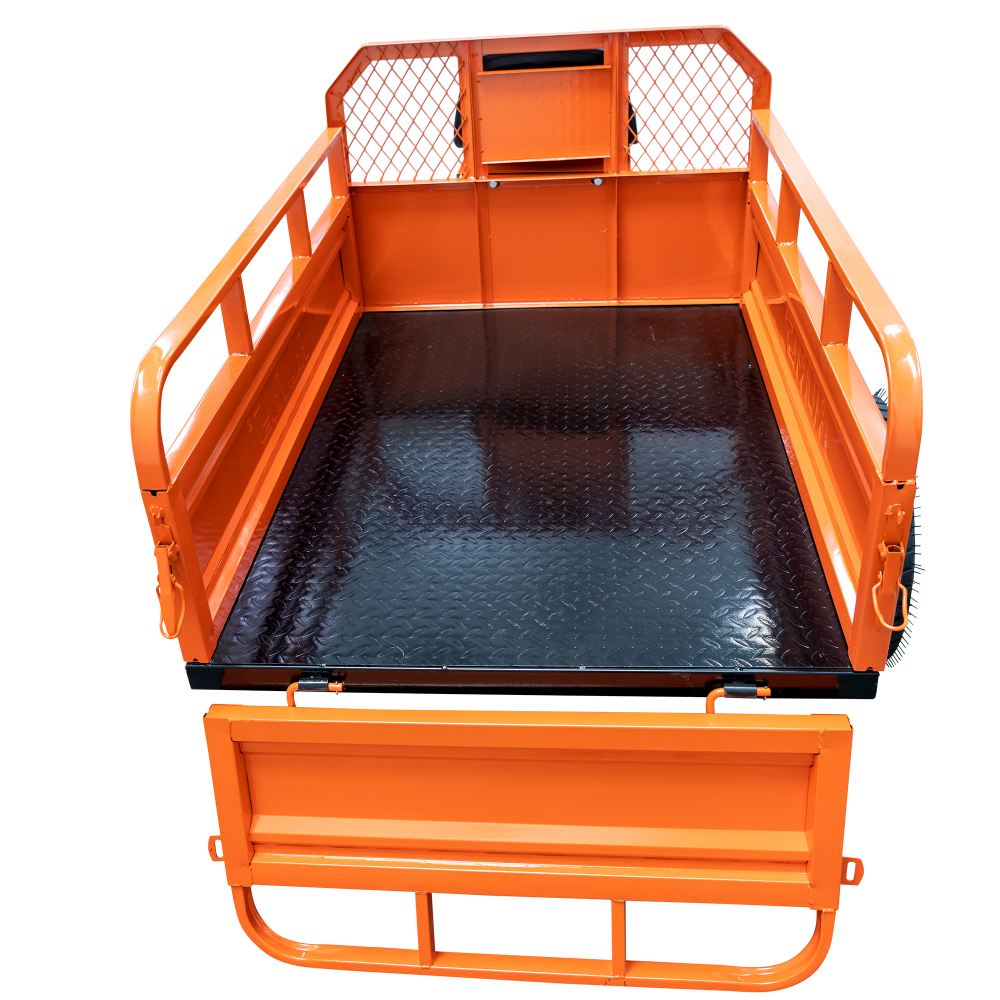 Remorca Ruris 550S 550kg basculabila, sistem franare, dimensiune bena 1400x1000x450 mm [7]