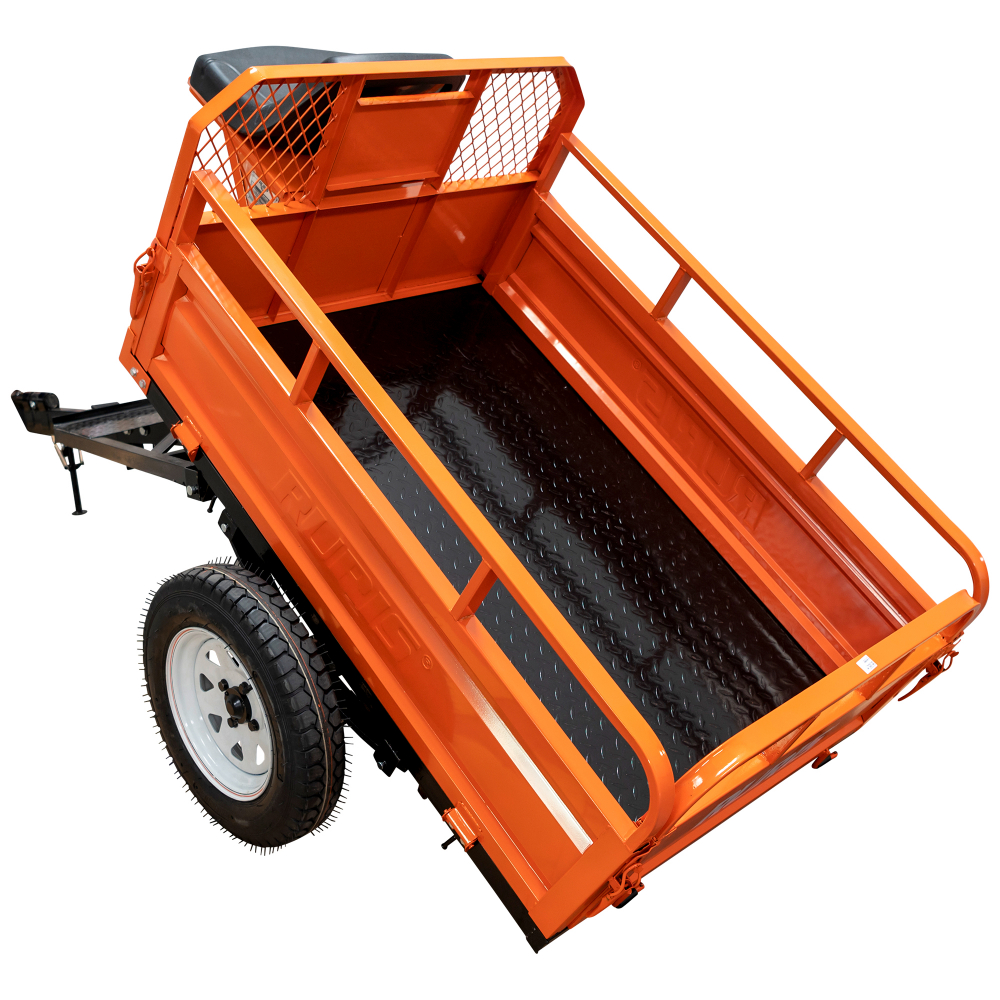 Remorca Ruris 550S 550kg basculabila, sistem franare, dimensiune bena 1400x1000x450 mm [2]