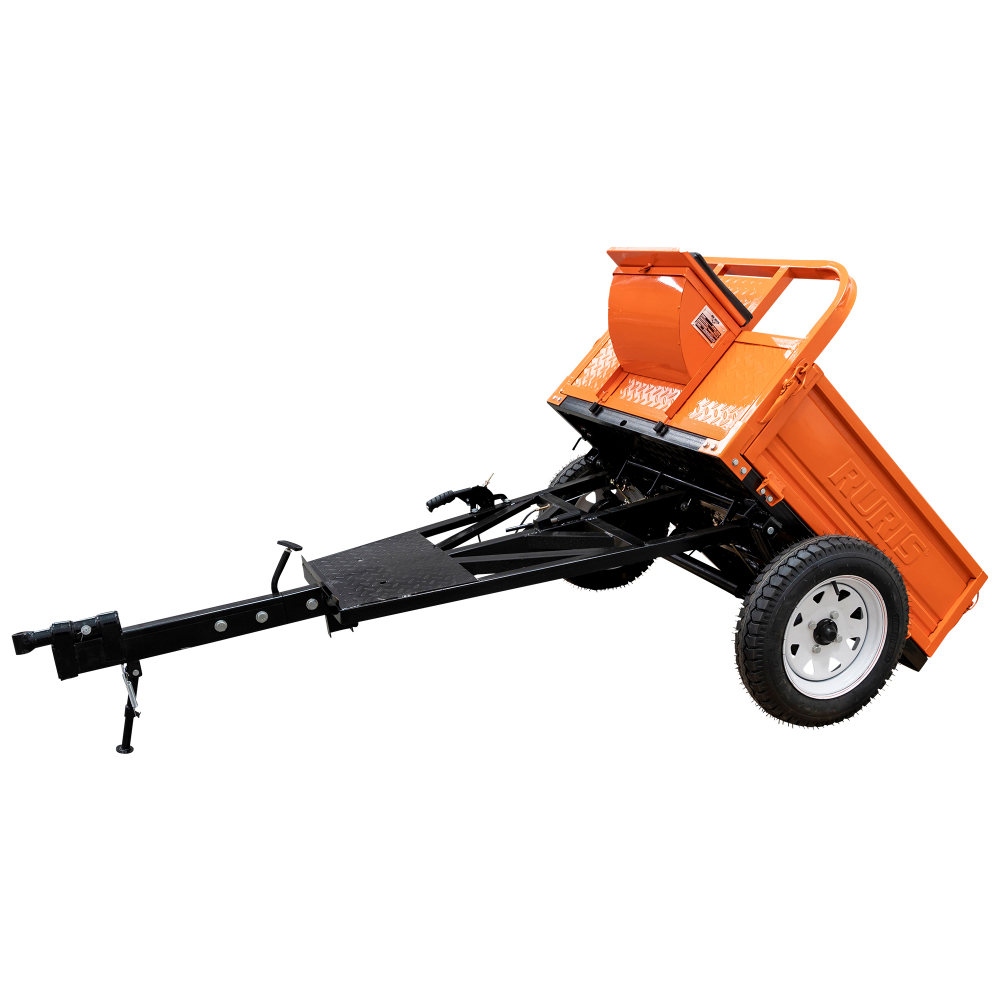 Remorca Ruris 450S 450kg basculabila, sistem franare, dimensiune bena 1000x1000x3000 mm [2]