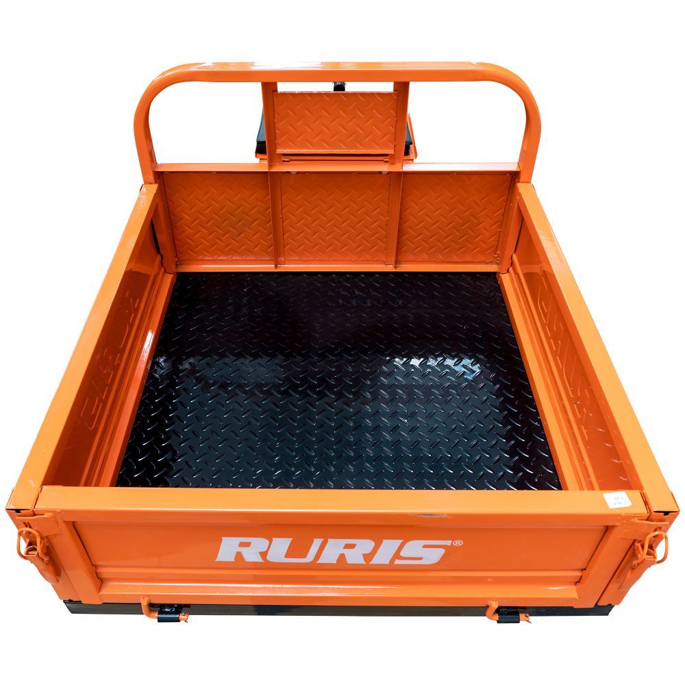 Remorca Ruris 450S 450kg basculabila, sistem franare, dimensiune bena 1000x1000x3000 mm [7]