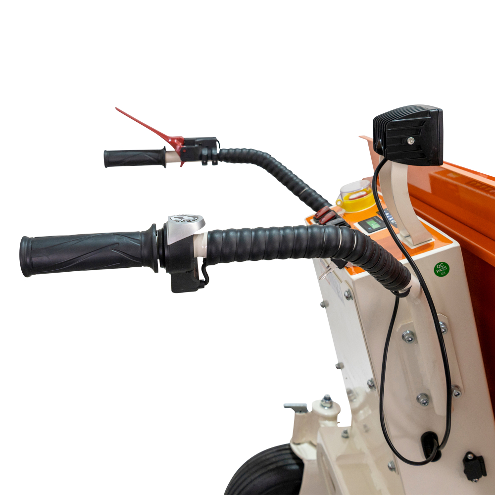 Roaba Autopropulsata RURIS RTS 5000 ELECTRIC 500kg, senile, basculare hidraulica [11]