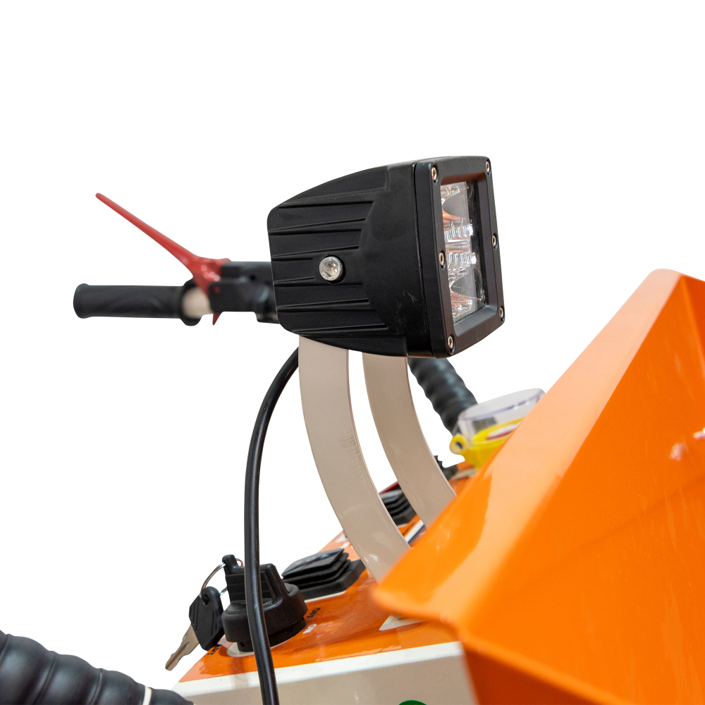 Roaba Autopropulsata RURIS RTS 5000 ELECTRIC 500kg, senile, basculare hidraulica [15]