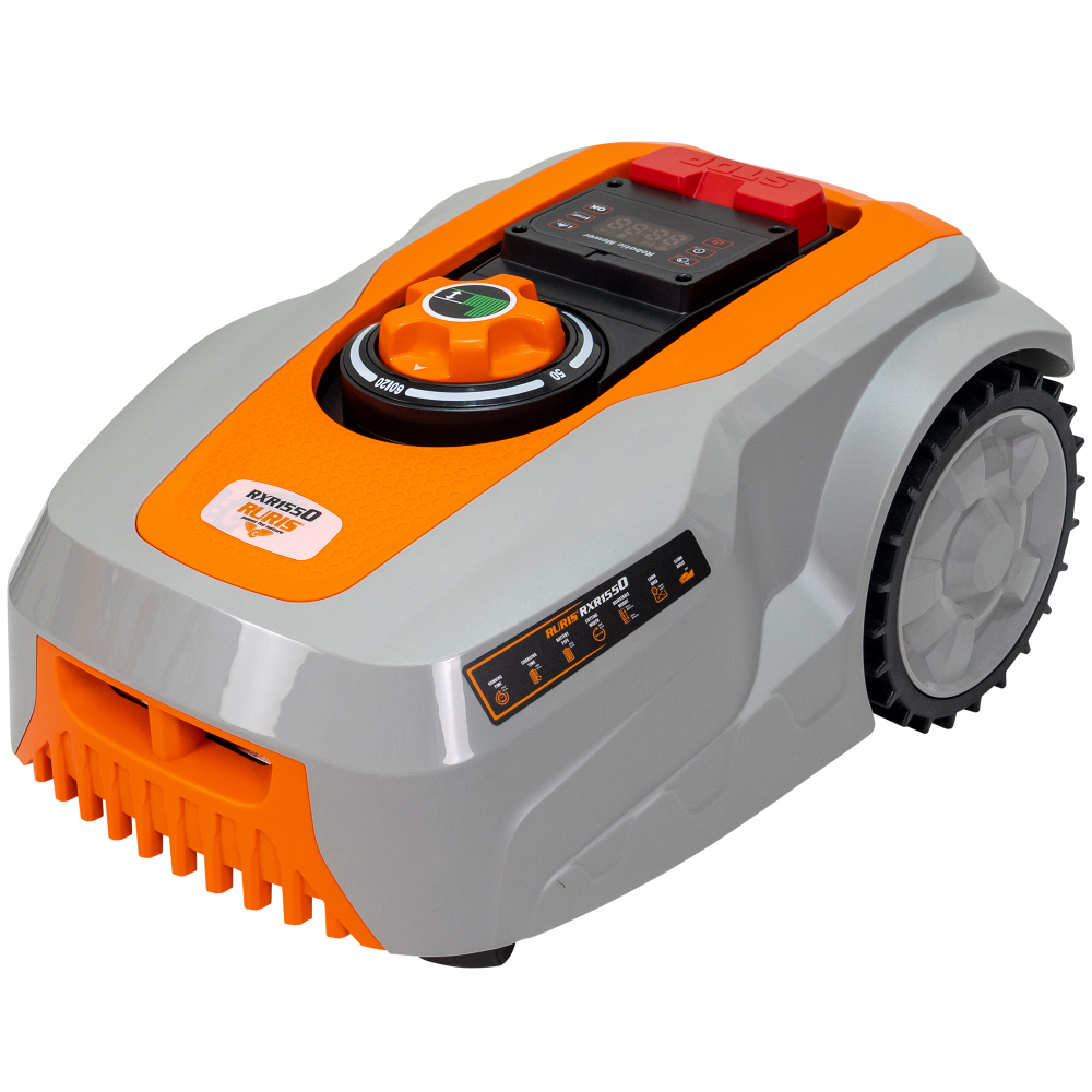 Robot de Tuns Gazon RURIS RXR 1550, Li-ion 20V, 5Ah,  latime taiere 180mm, inaltime 20-60mm, suprafata 1500mp [3]