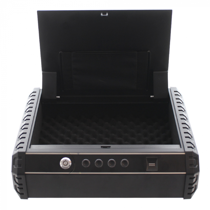 Rottner Casetă Pistol Gunmaster XL Încuietoare Biometrică Negru [2]