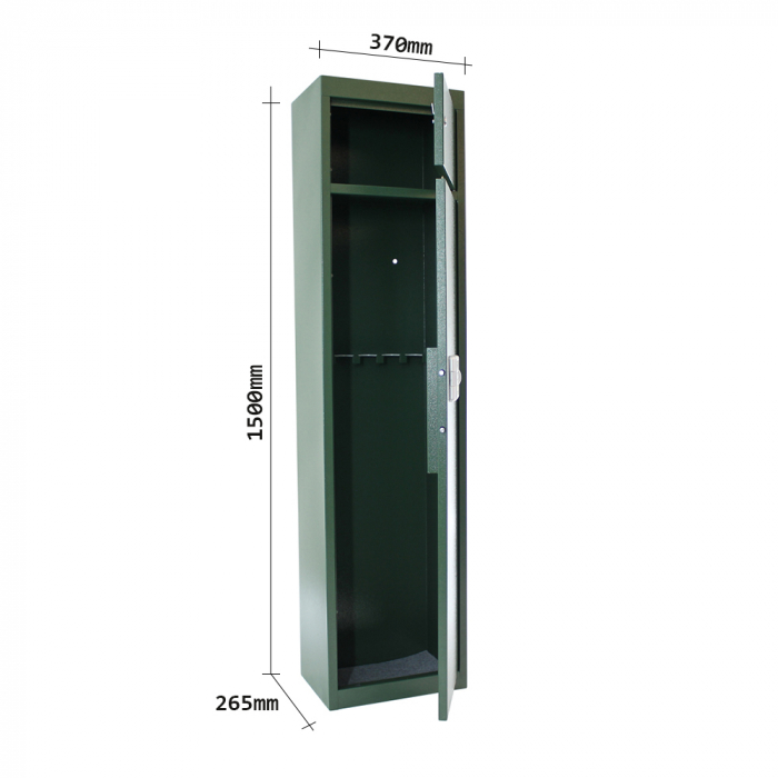 Rottner Dulap de Arme și Dulap de Muniție Gun 5 Cargo Încuietoare Electronică Verde [4]