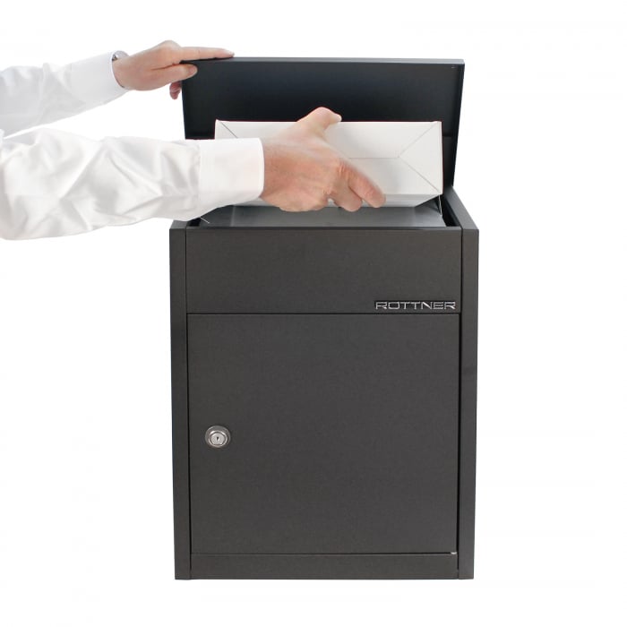 Rottner Parcel Keeper 500 Cutie Colete Încuietoare Cilindrică Negru [4]