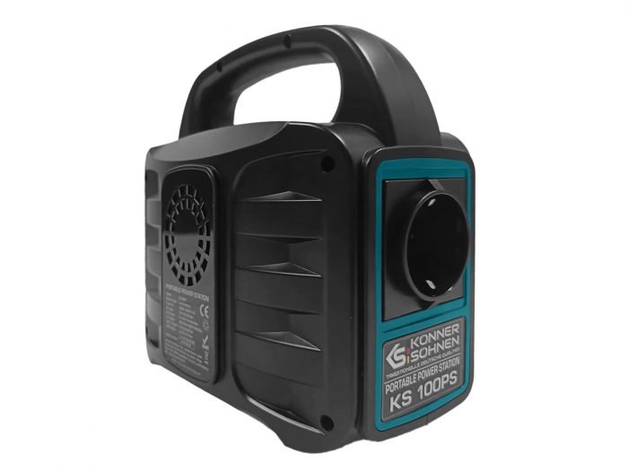 Statie portabila de incarcare KS 100PS, 100W putere nominala, capacitate baterie 155 Wh, 150 W, 15 V/2 A, lampa LED, afisaj LED [3]
