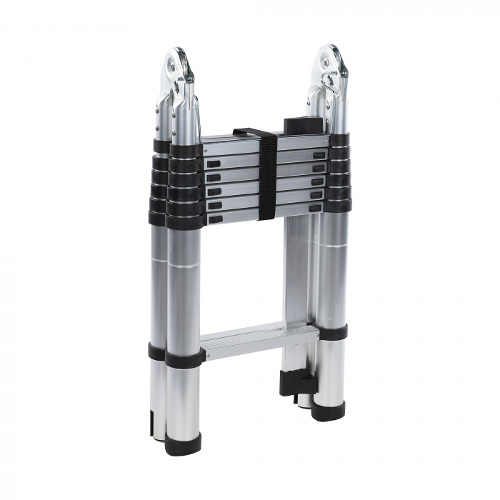 Scara telescopica dubla Detoolz 4.4 m - 14 trepte [4]