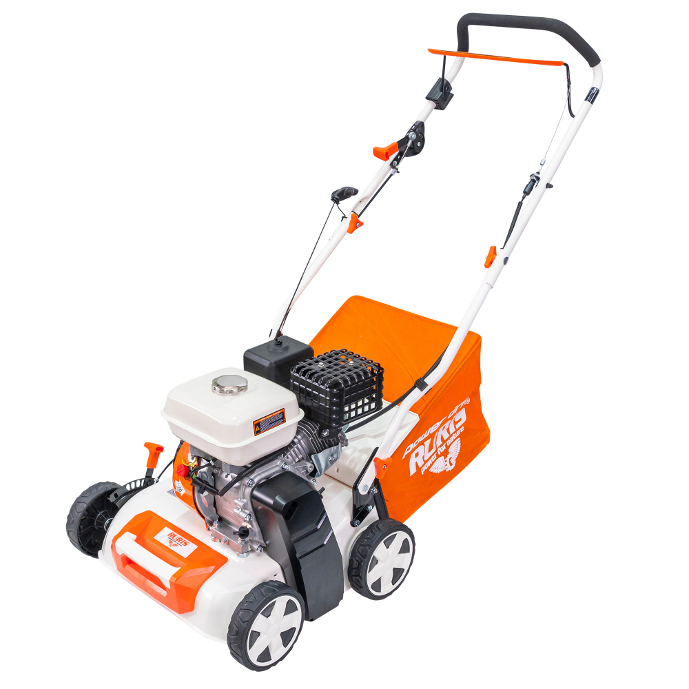 Scarificator gazon RURIS RXH909 2in1 scarificare si aerisire, motor benzina 5.5 CP, 40 cm [4]