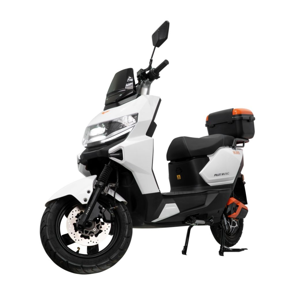 Scuter electric RURIS PILOT SX720A Alb, 2500W, baterie 72V 32Ah, autonomie până la 92 km [2]