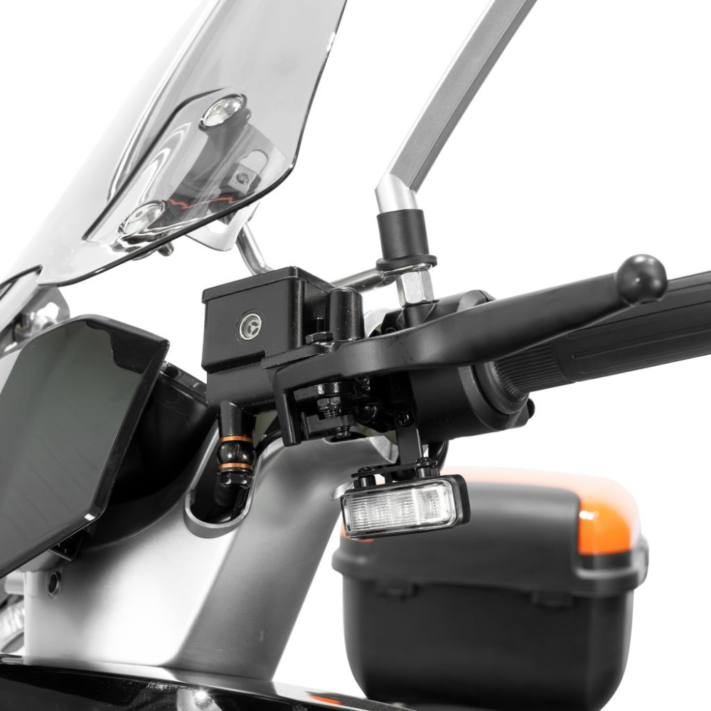 Scuter electric RURIS PILOT SX710N Negru, 2100W, autonomie 59 km, topcase inclus [3]