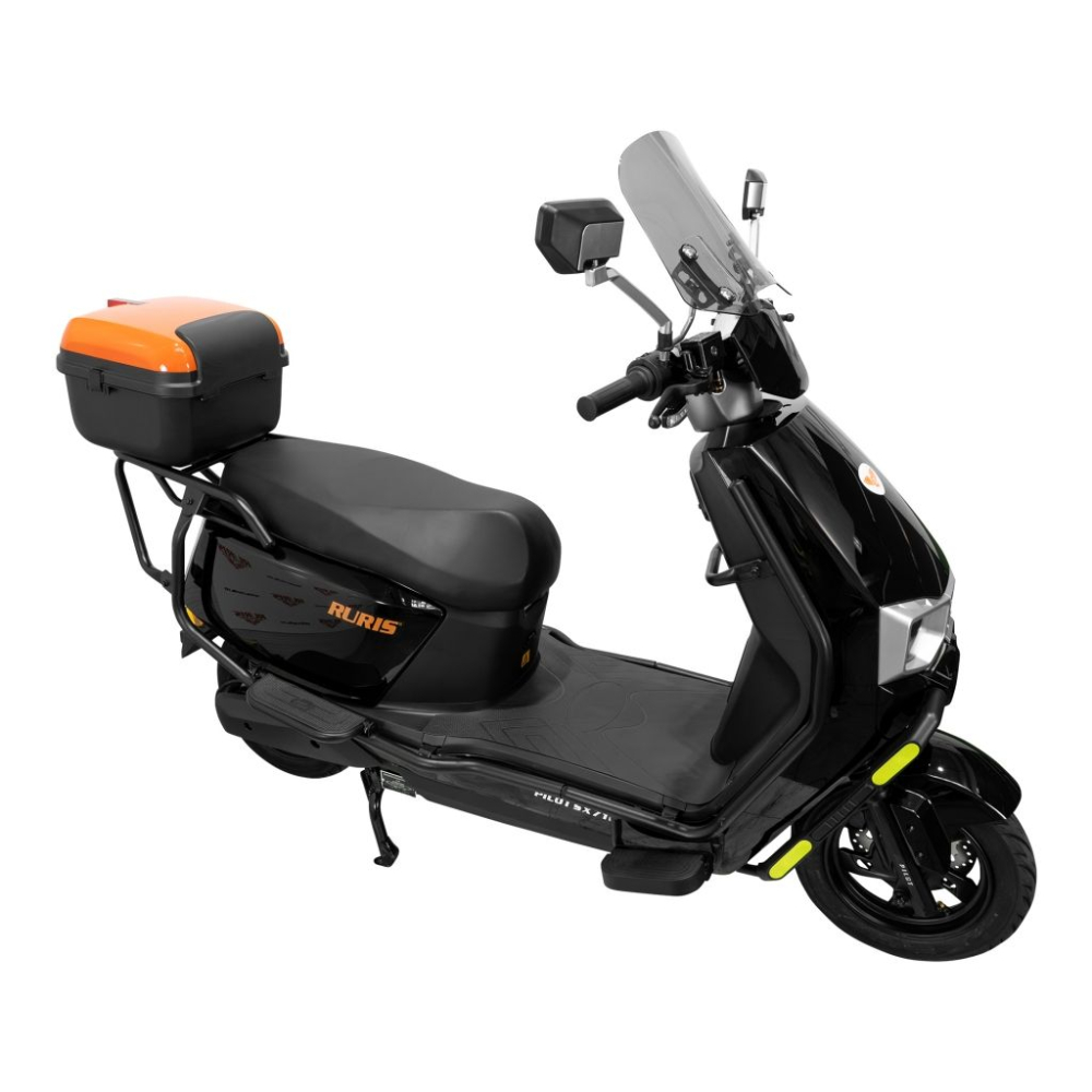 Scuter electric RURIS PILOT SX710N Negru, 2100W, autonomie 59 km, topcase inclus [12]
