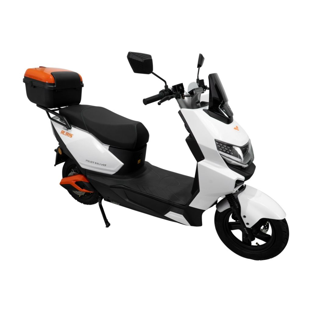 Scuter electric RURIS PILOT SX720A Alb, 2500W, baterie 72V 32Ah, autonomie până la 92 km [5]
