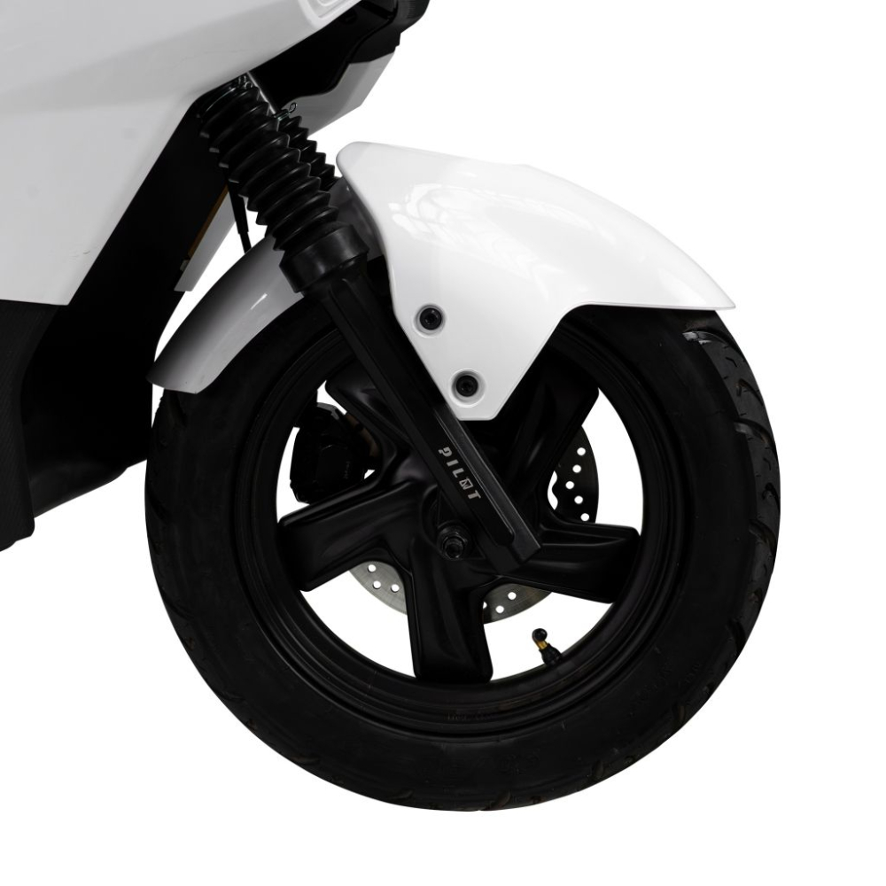 Scuter electric RURIS PILOT SX720A Alb, 2500W, baterie 72V 32Ah, autonomie până la 92 km [7]