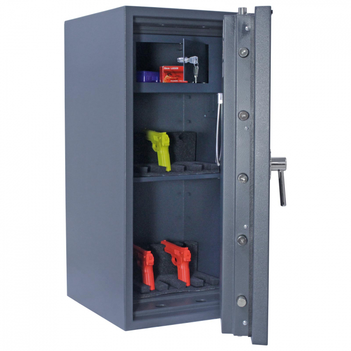 Seif Antiefracţie şi Antifoc Rottner Imperial Fire 100 T05822 EN3 Închidere Electronică Gri Închis [5]