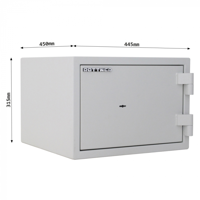 Seif Antifoc Rottner Fire Safe 30 T06015 Închidere Cheie Gri [4]