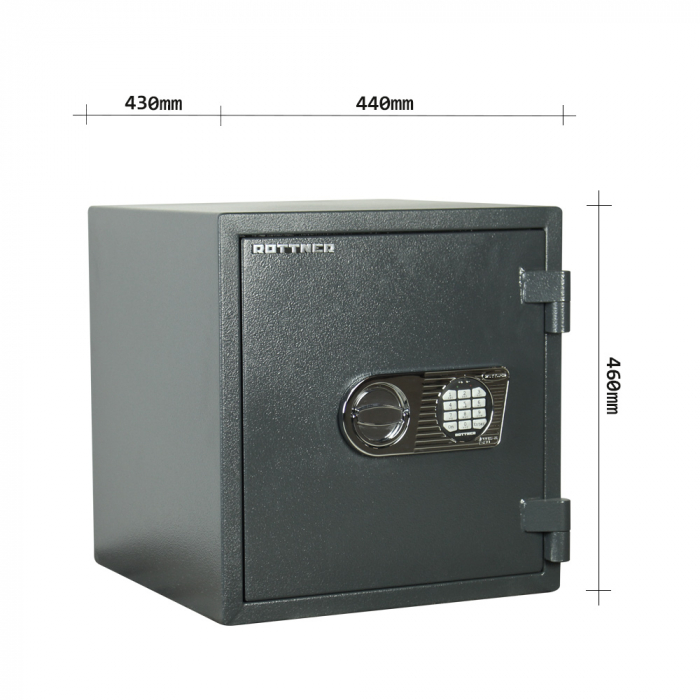 Seif Antifoc și Antiefracție Rottner Atlas Fire 45 T06206 EN1 Închidere Electronică Antracit [5]