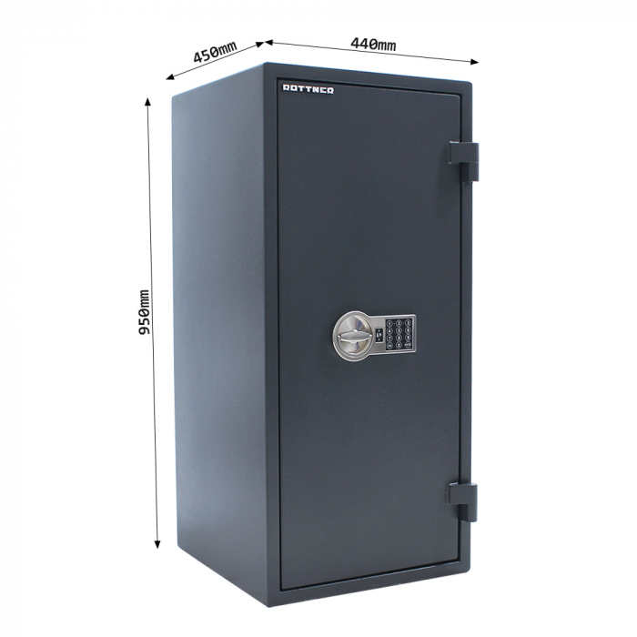 Seif Antifoc și Antiefracție Rottner Fire Hero 100 T06321 EN1 Închidere Electronică Antracit [5]