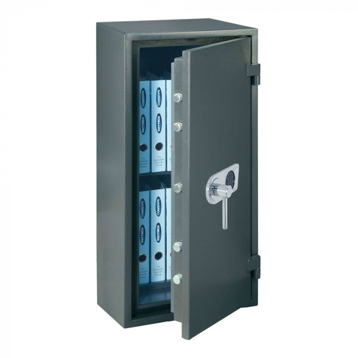 Seif Antifoc și Antiefracţie Rottner Fire Profi 165 Premium EN1 Închidere Electronică Antracit [1]