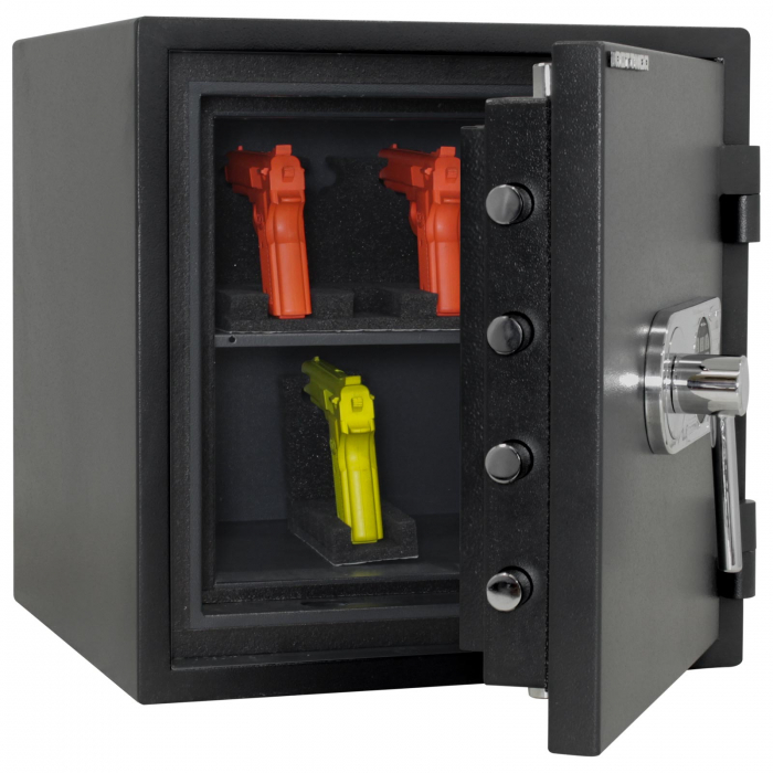 Seif Antifoc și Antiefracţie Rottner Fire Profi 50 Premium EN1 Închidere Electronică Antracit [4]