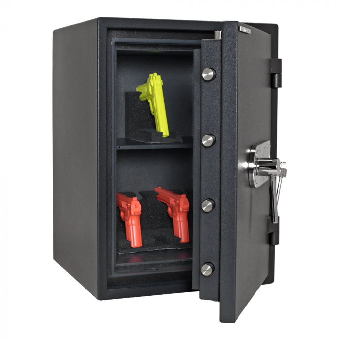 Seif Antifoc și Antiefracţie Rottner Fire Profi 65 Premium EN1 Închidere Cheie Antracit [4]