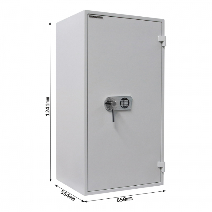 Seif Antifoc și Antiefracție Rottner Opal Fire OPD 120 Premium EN1 Închidere Electronică Gri [5]