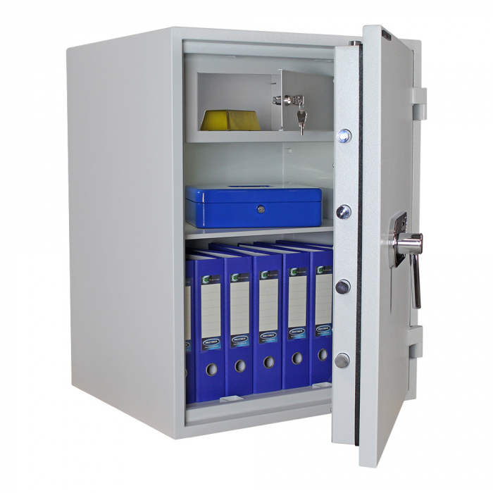 Seif Antifoc și Antiefracție Rottner Opal Fire OPD 85 Premium EN1 Închidere Electronică Gri [3]