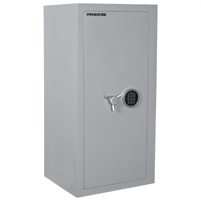 Seif Certificat EN1 Rottner Steel 90 T06461 Închidere Electronică Gri Deschis [1]