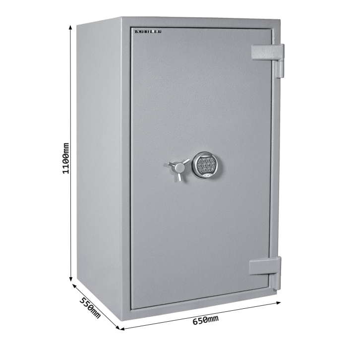 Seif Certificat T06428 EN3 Rottner Pearl 110 Închidere Electronică Gri [4]