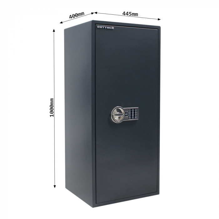 Seif Certificat S2 Rottner Power Safe 1000 T05806 Închidere Electronică Antracit [4]