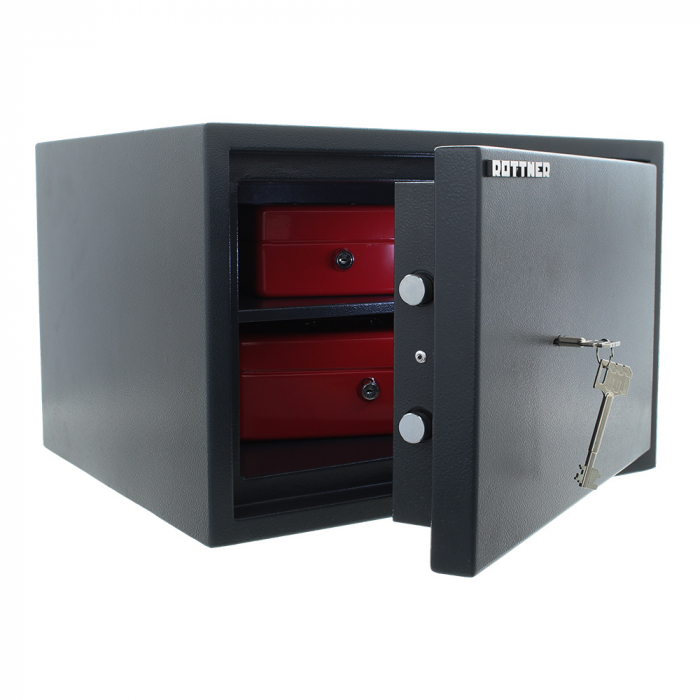 Seif Certificat S2 Rottner Power Safe 300 Închidere Cheie Antracit [3]