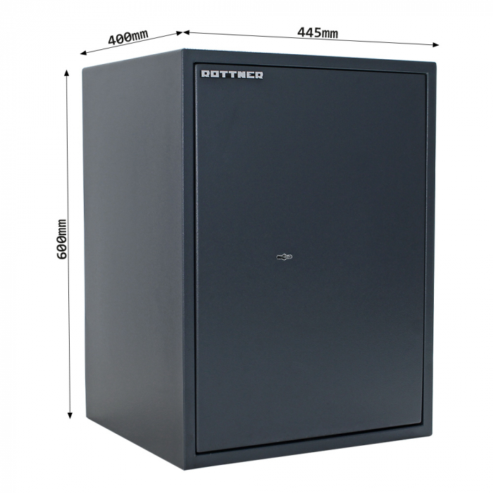 Seif Certificat S2 Rottner Power Safe 600 T05724 Închidere Cheie Antracit [4]