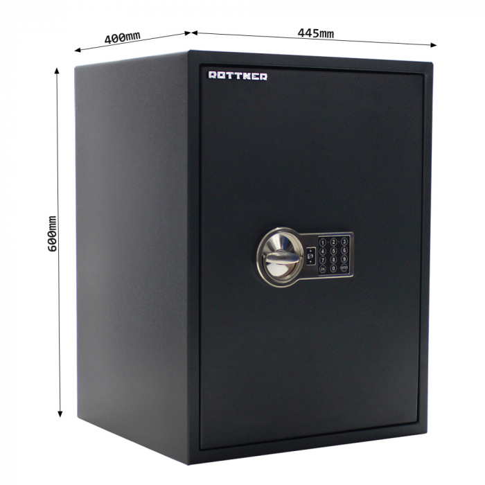 Seif Certificat S2 Rottner Power Safe 600 T05725 Închidere Electronică Antracit [4]