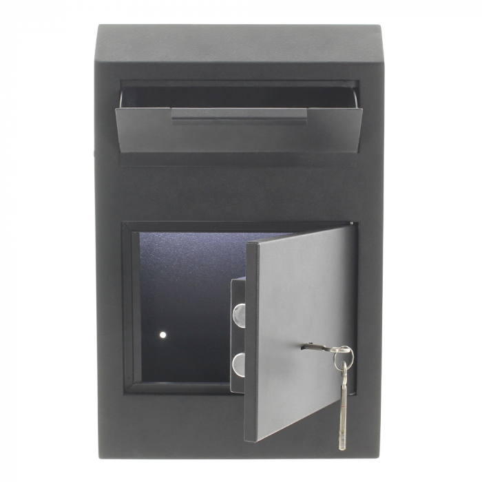 Seif cu Fantă Rottner Cashmatic Basic Închidere Cheie Antracit [2]