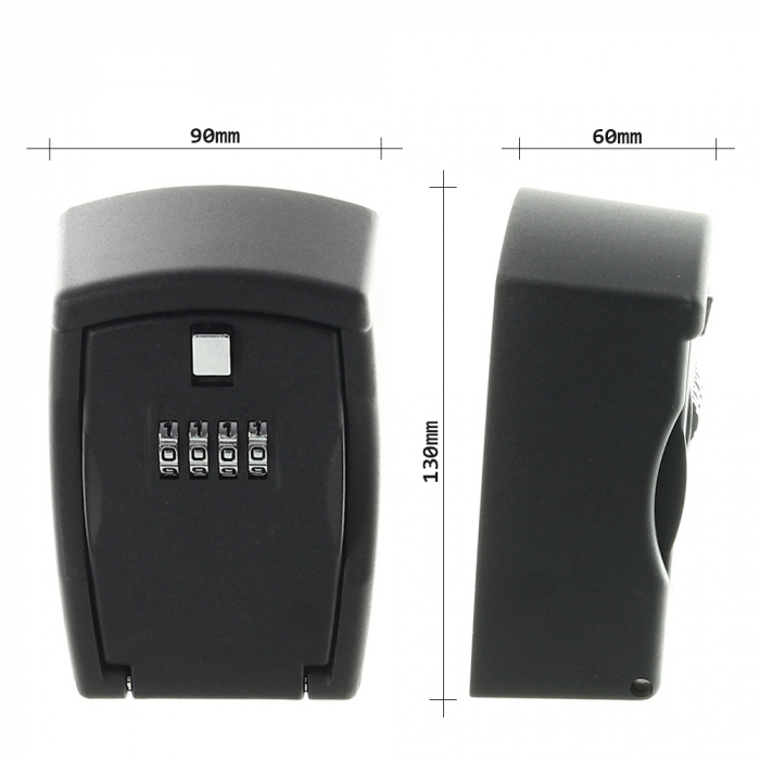 Seif Mic pentru Chei Rottner Key Protect Cifru Mecanic Negru [3]