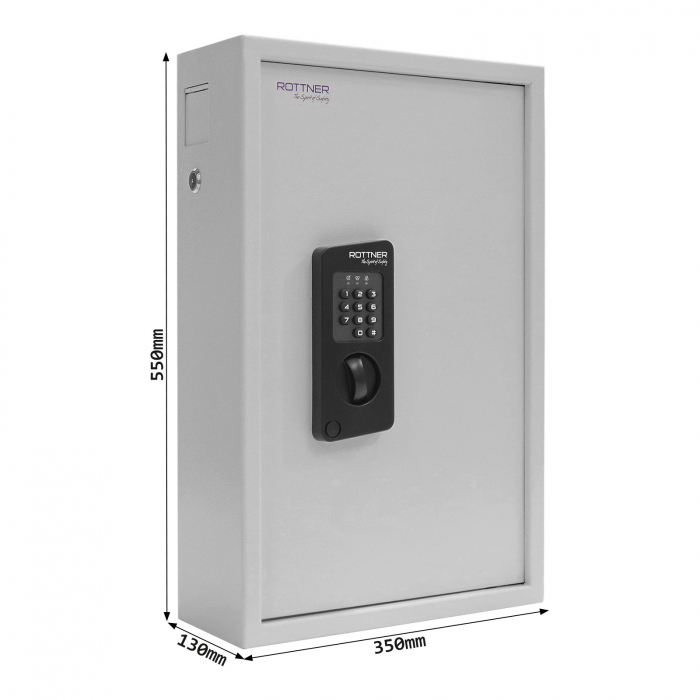 Seif pentru Chei Rottner Keytronic 100 Închidere Electronică Gri [4]