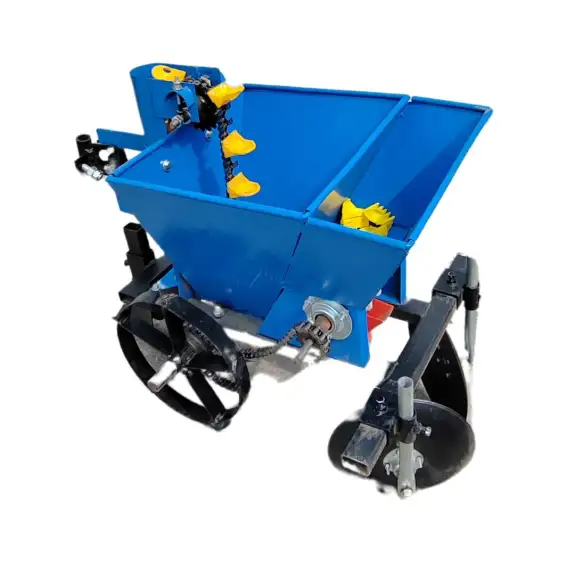 Masina plantat cartofi pentru motocultor cu fertilizator [1]
