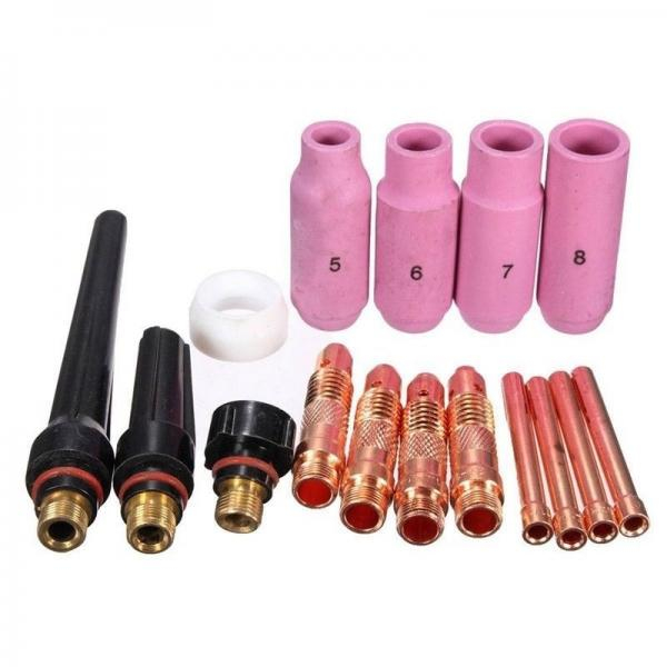 Set echipare standard pistolet TIG-WIG (16 accesorii) [1]