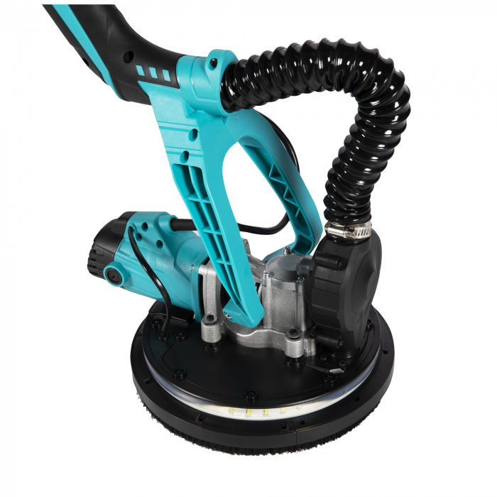 Slefuitor pentru perete extensibil cu aspirator Ø215 750W si LED circular [4]