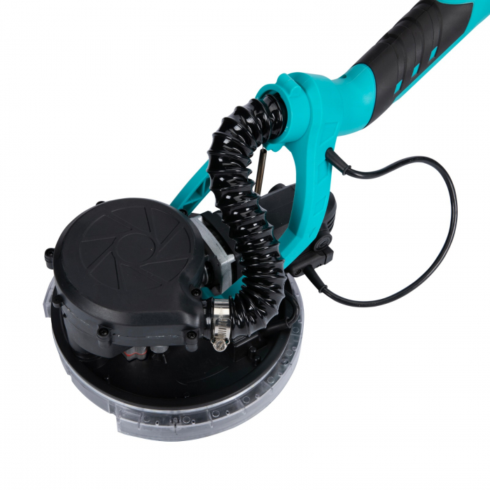 Slefuitor pentru pereti pliabil cu LED si aspirator Detoolz DZ-C206 + valiza de transport 750W Ø225mm [10]