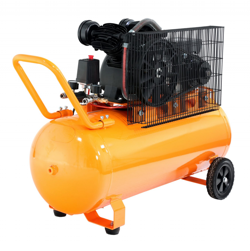 Stager Air 32C100 compresor aer, 100L, 10bar, 324L/min, monofazat, angrenare curea [2]