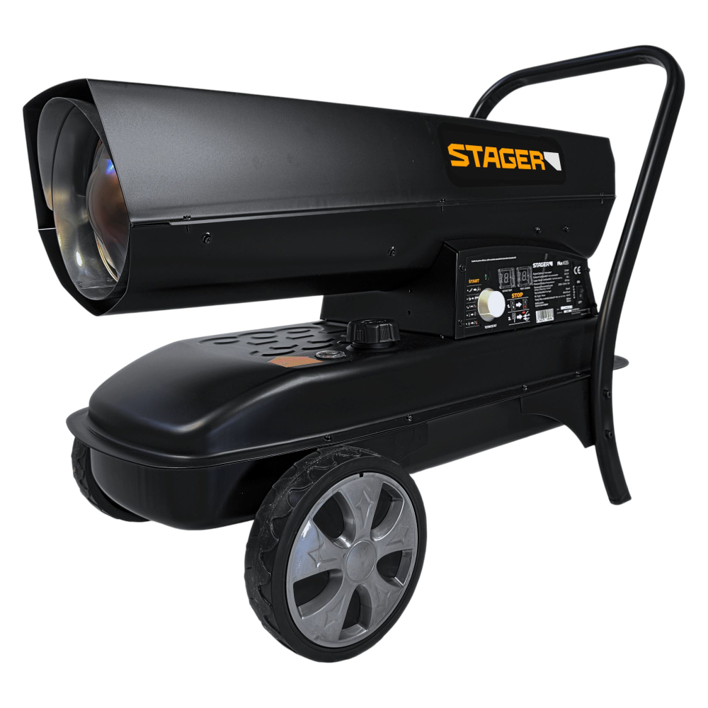 Stager PLUS-K135 Tun de aer cald, ardere directa, 37kW, motorina, 230V, 800mc [1]
